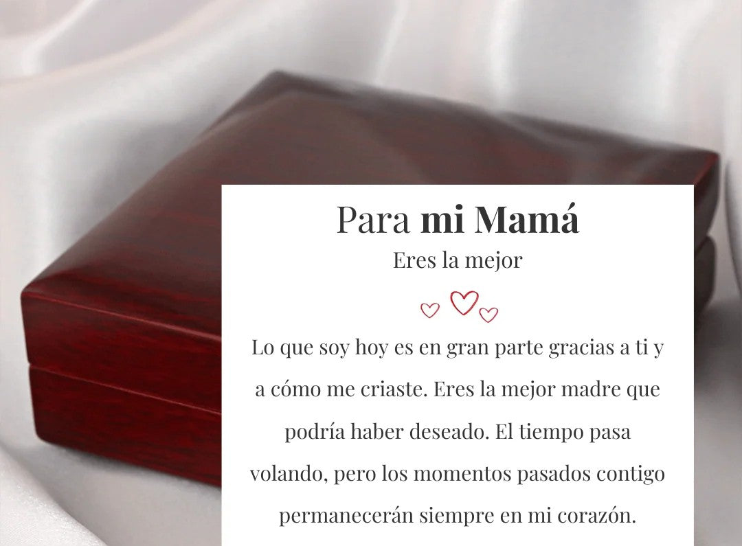 Collar Amor-Eterno para mi Madre-Novia