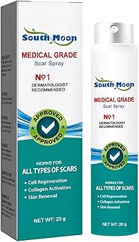 Spray para cicatrices, queloides y marcas de acné