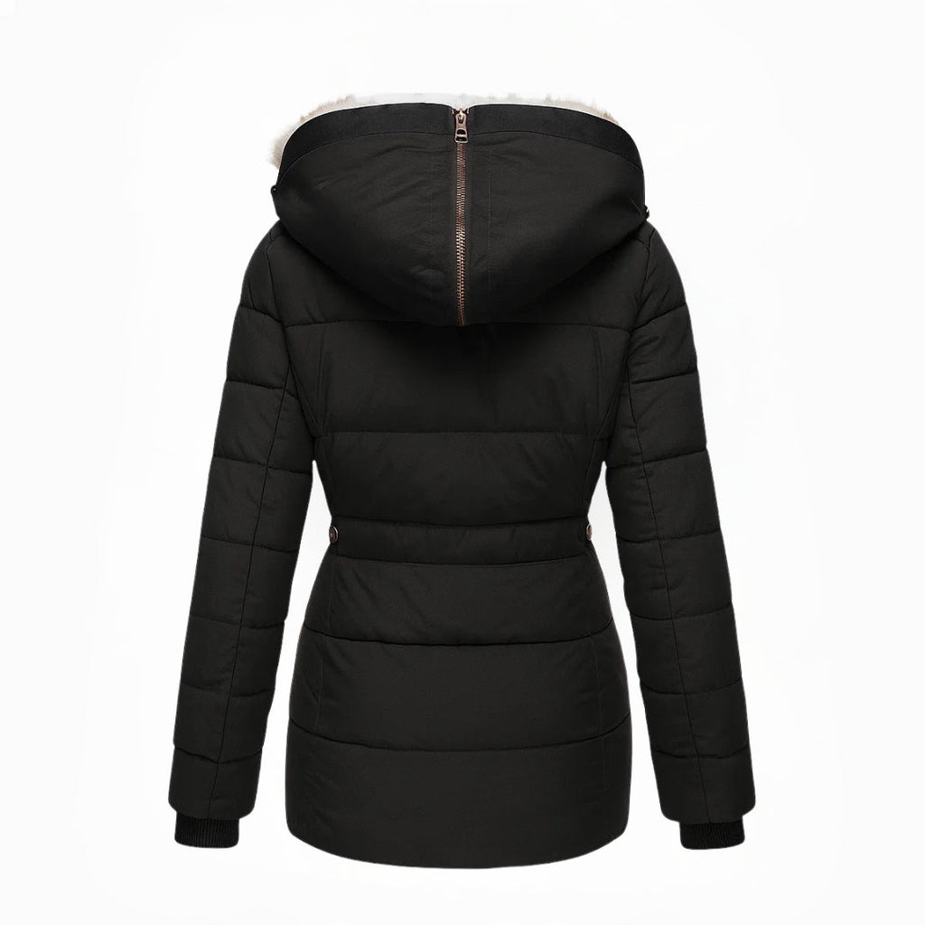 CHELSEA | Abrigo de invierno con piel