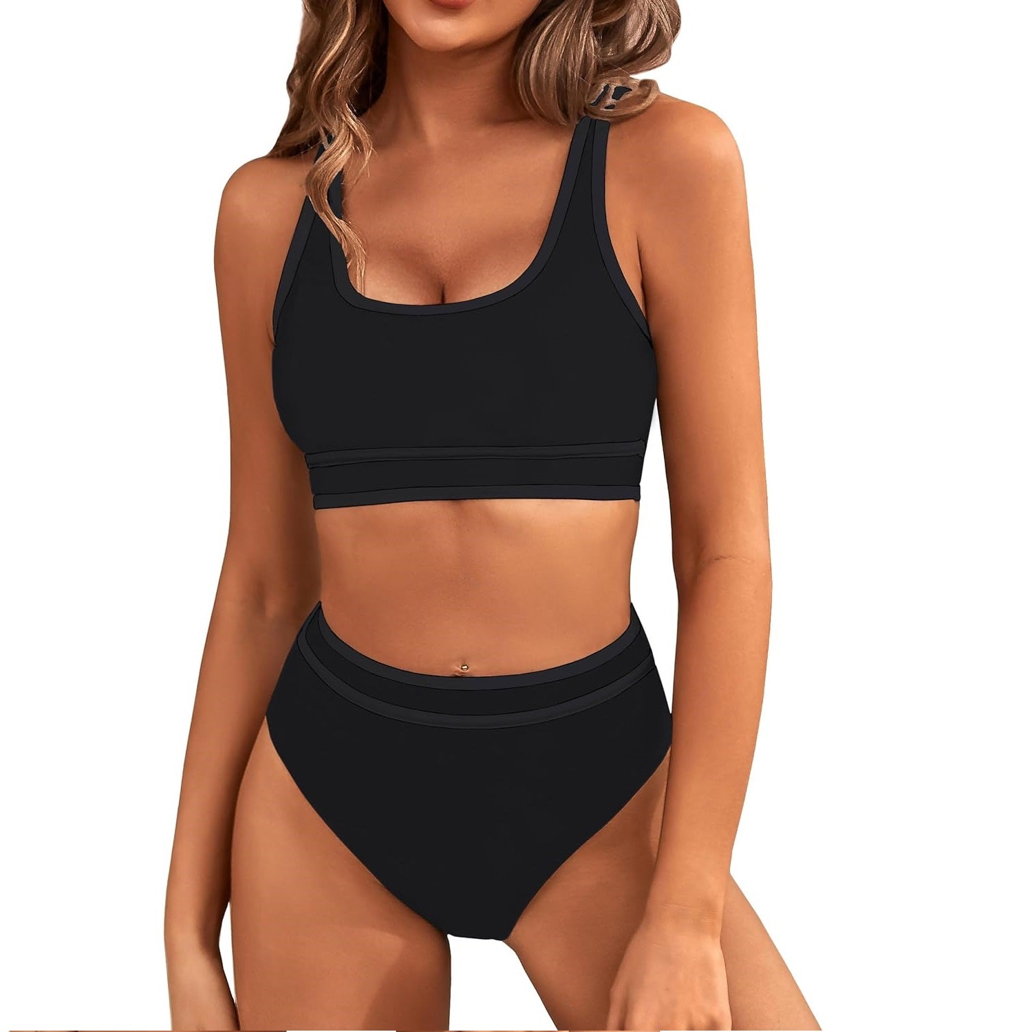 Ashley | Conjunto de bikini deportivo que moldea la figura