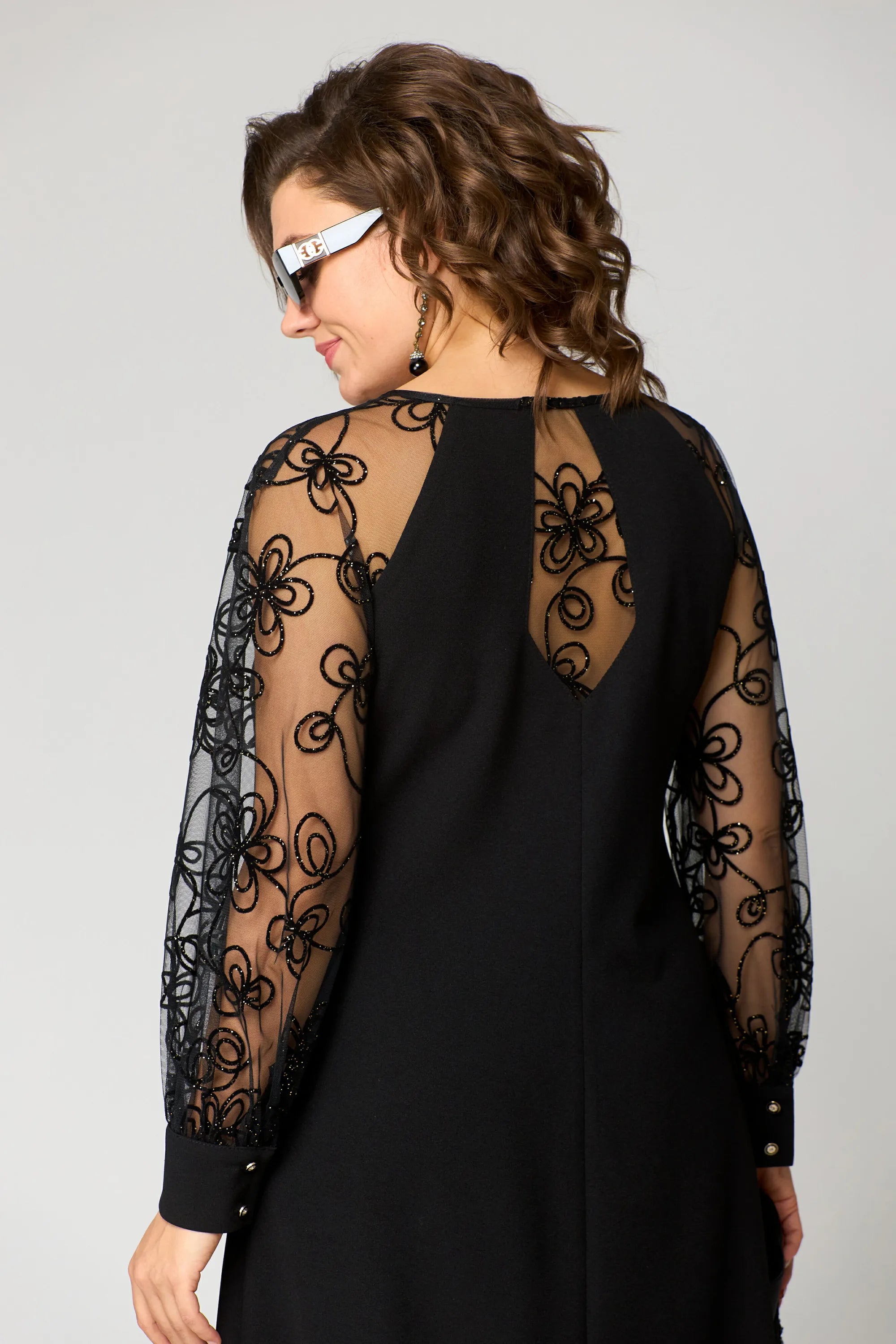 Edris | Vestido de encaje elegante