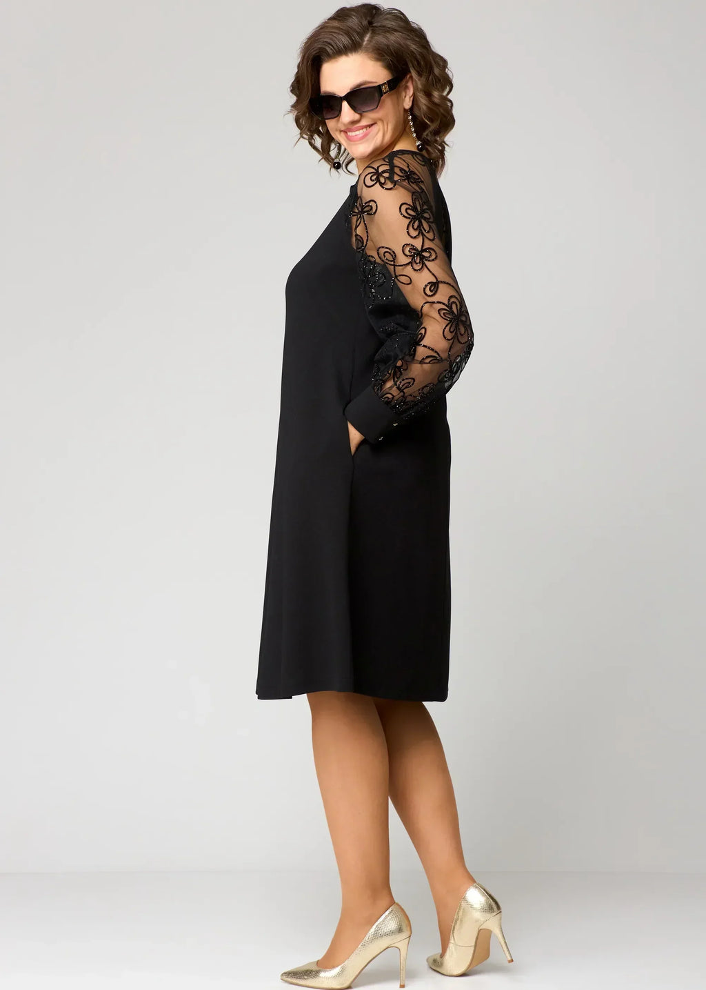 Edris | Vestido de encaje elegante
