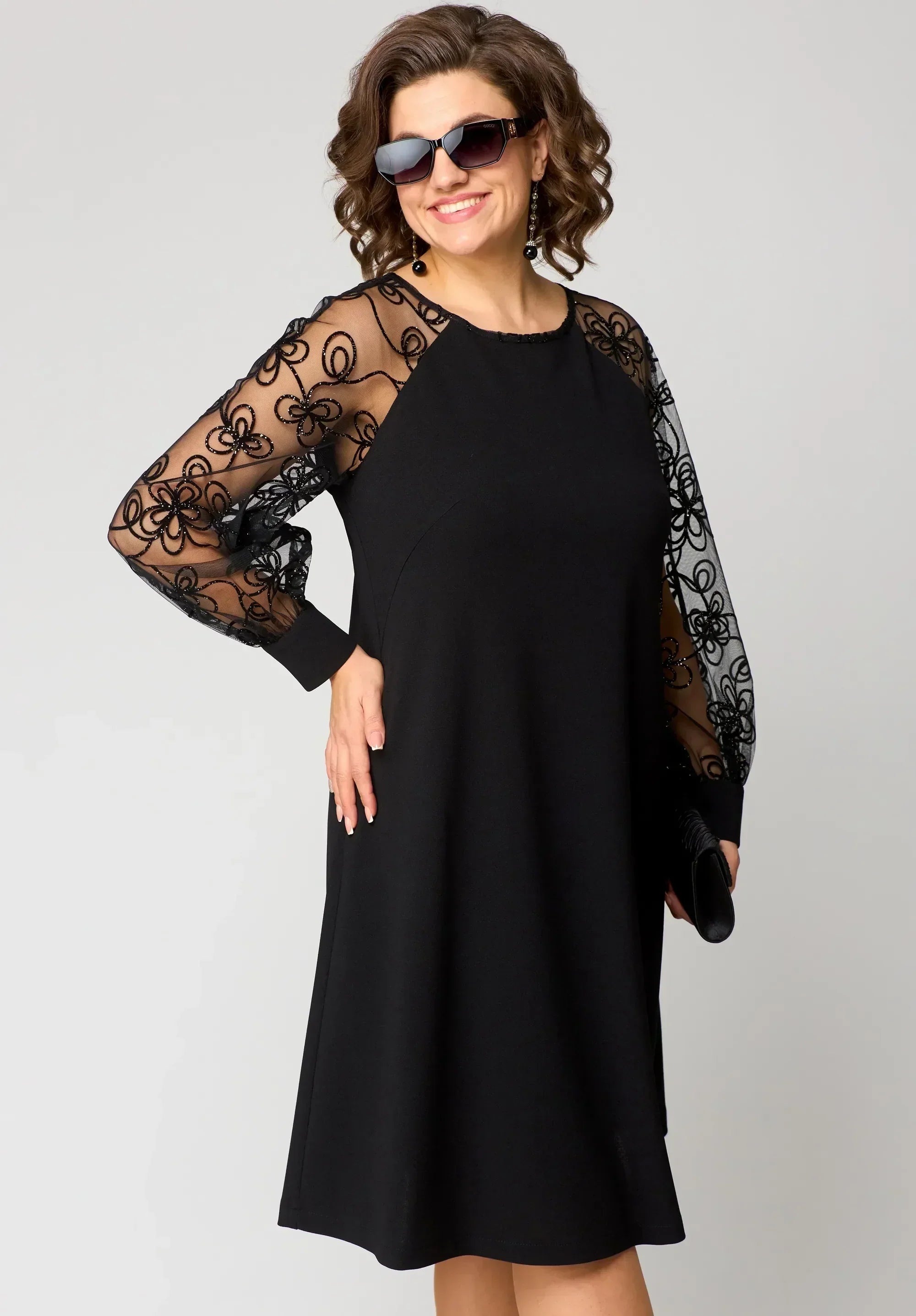 Edris | Vestido de encaje elegante