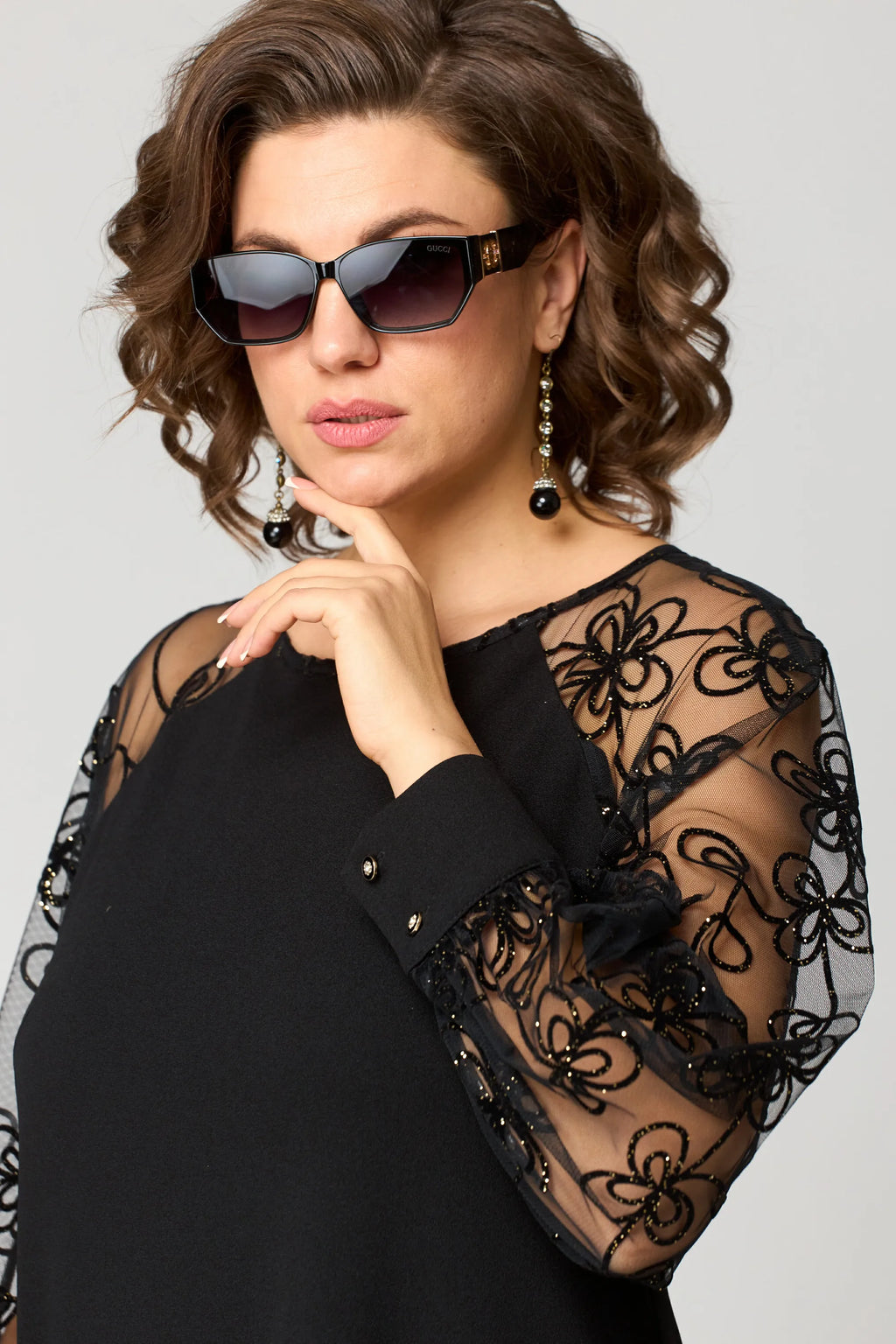 Edris | Vestido de encaje elegante