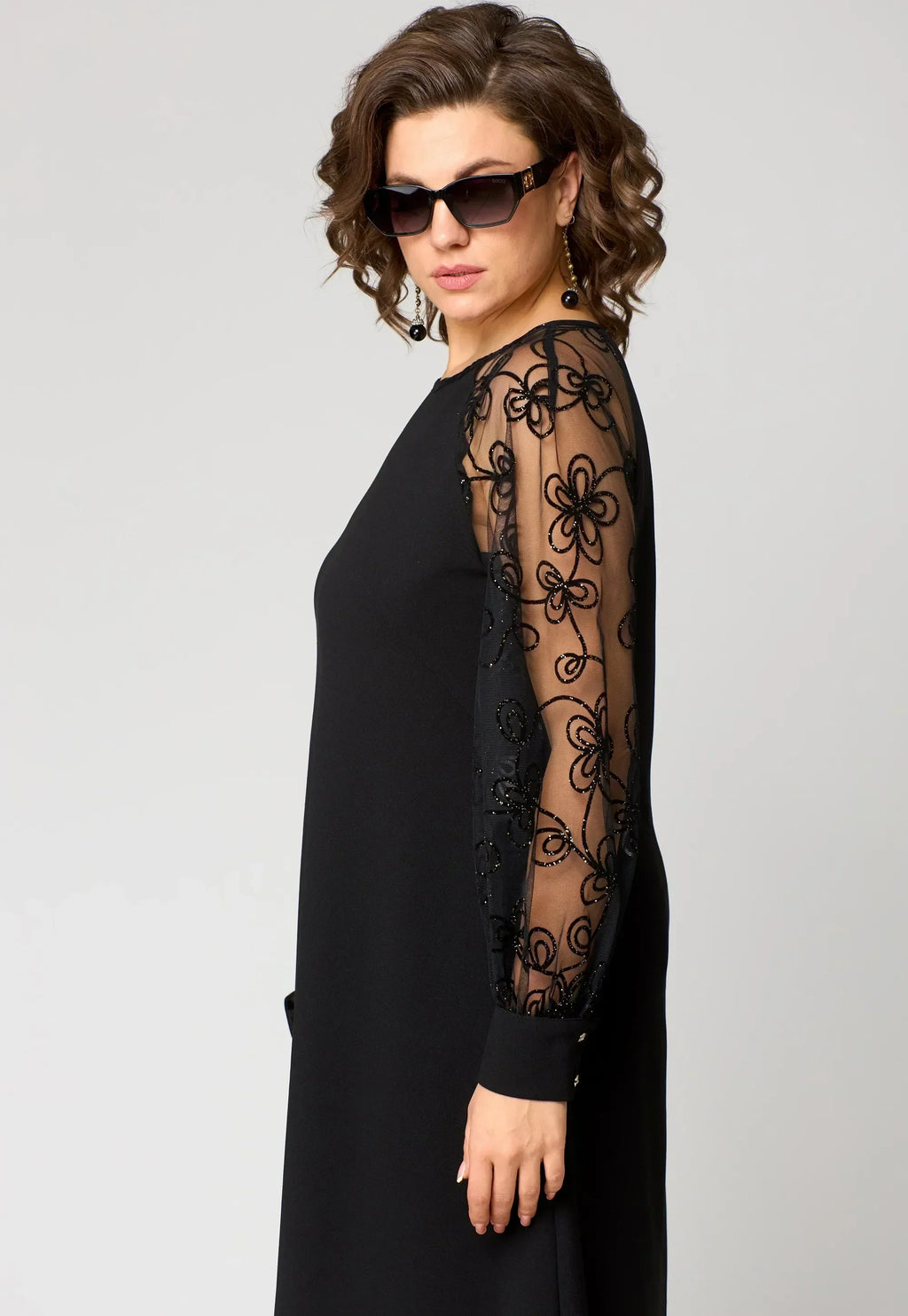 Edris | Vestido de encaje elegante