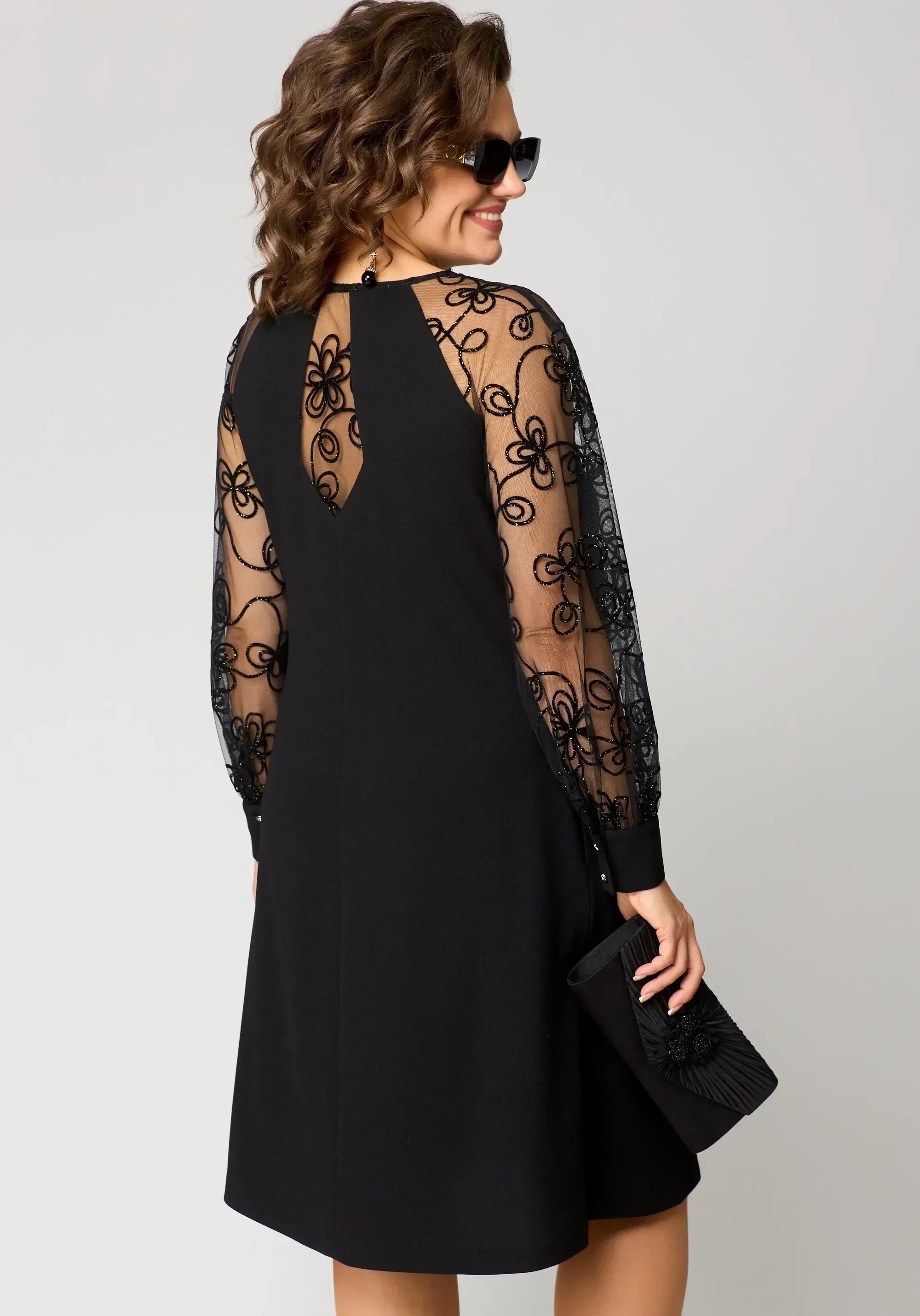 Edris | Vestido de encaje elegante