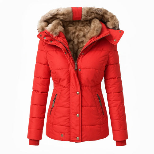 CHELSEA | Abrigo de invierno con piel