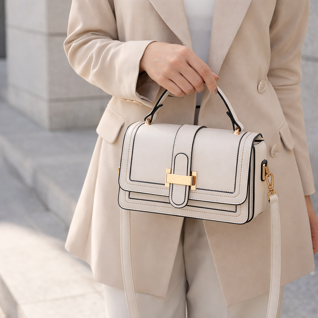 Luna Paris - Bolso de cuero elegante