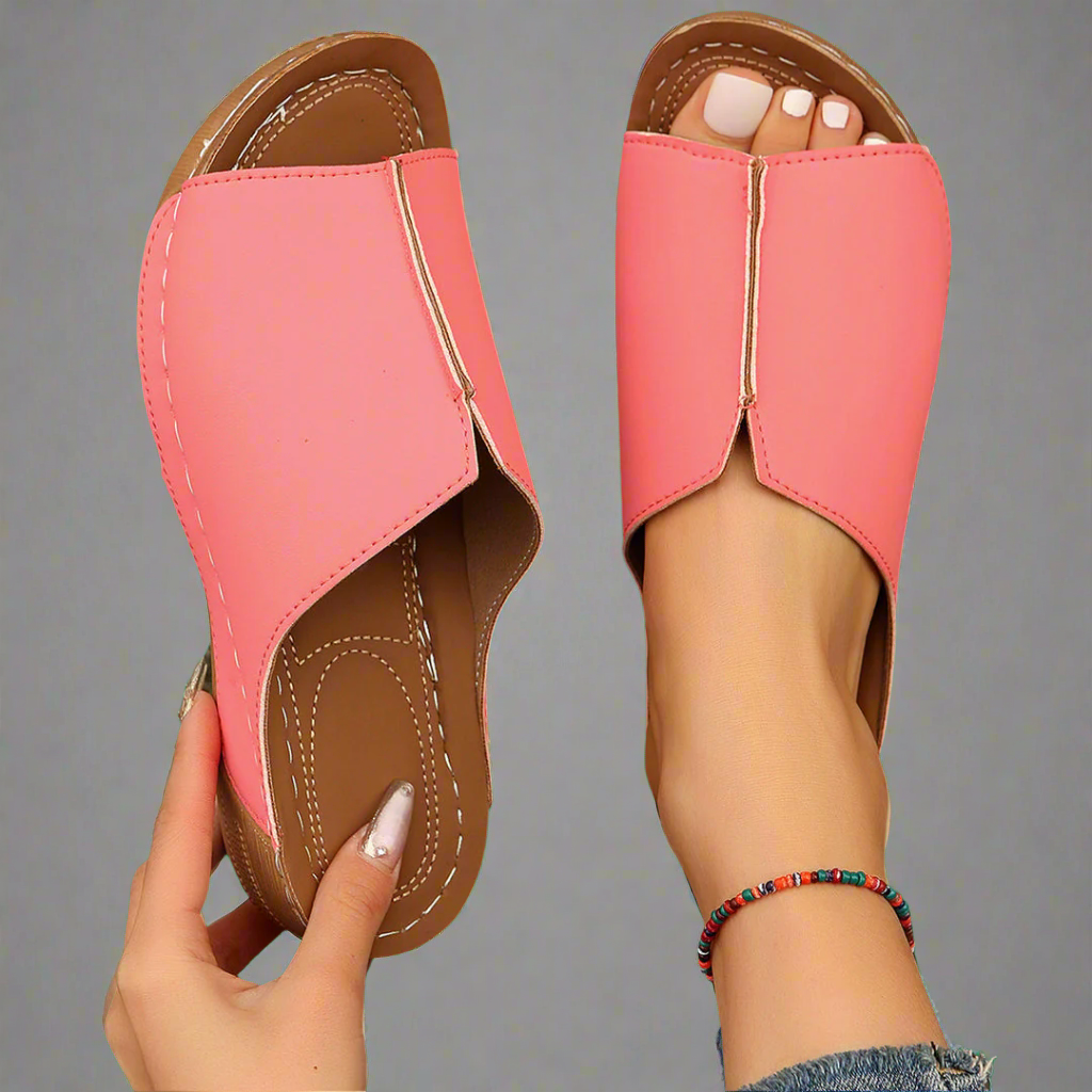 Noemi | Sandalias de cuña hechas a mano con materiales de primera calidad