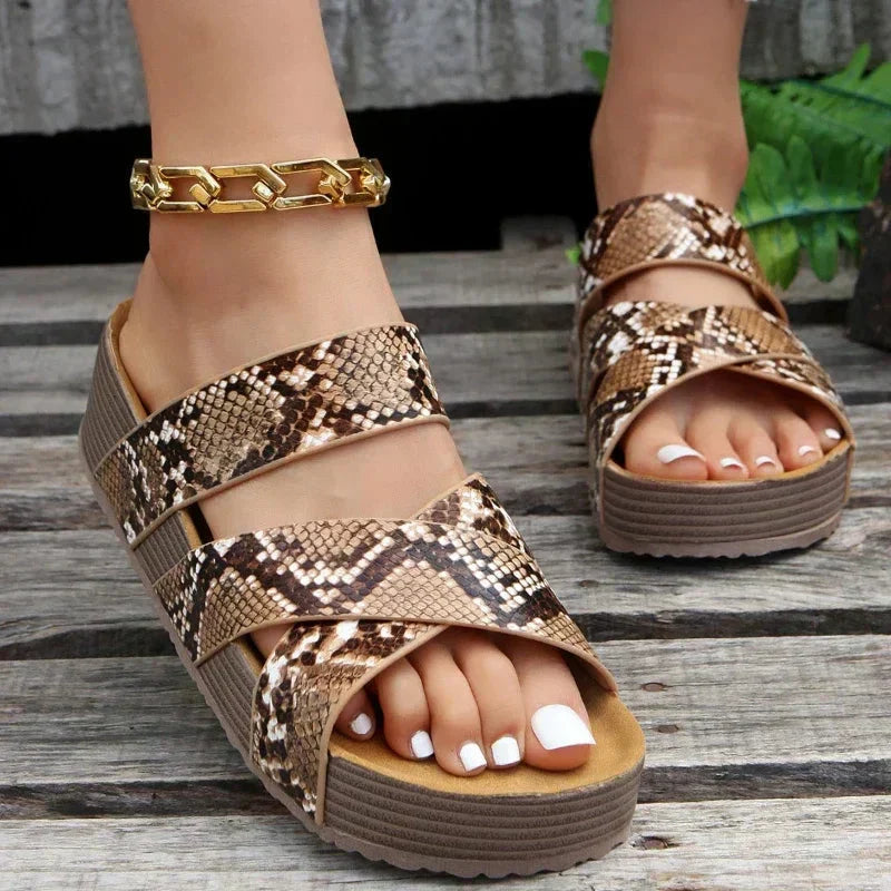 Martine™ | Sandalias ortopédicas de cuero fabricadas con materiales de alta calidad