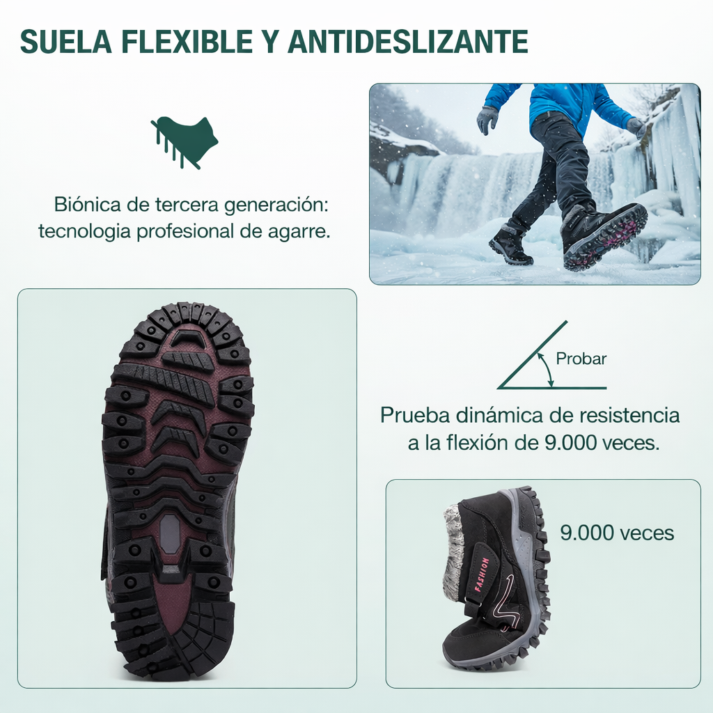 Botas de Invierno Ortopédicas Siena