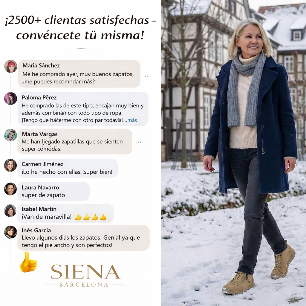 Mila™ – Zapatillas ortopédicas cómodas + Cremallera