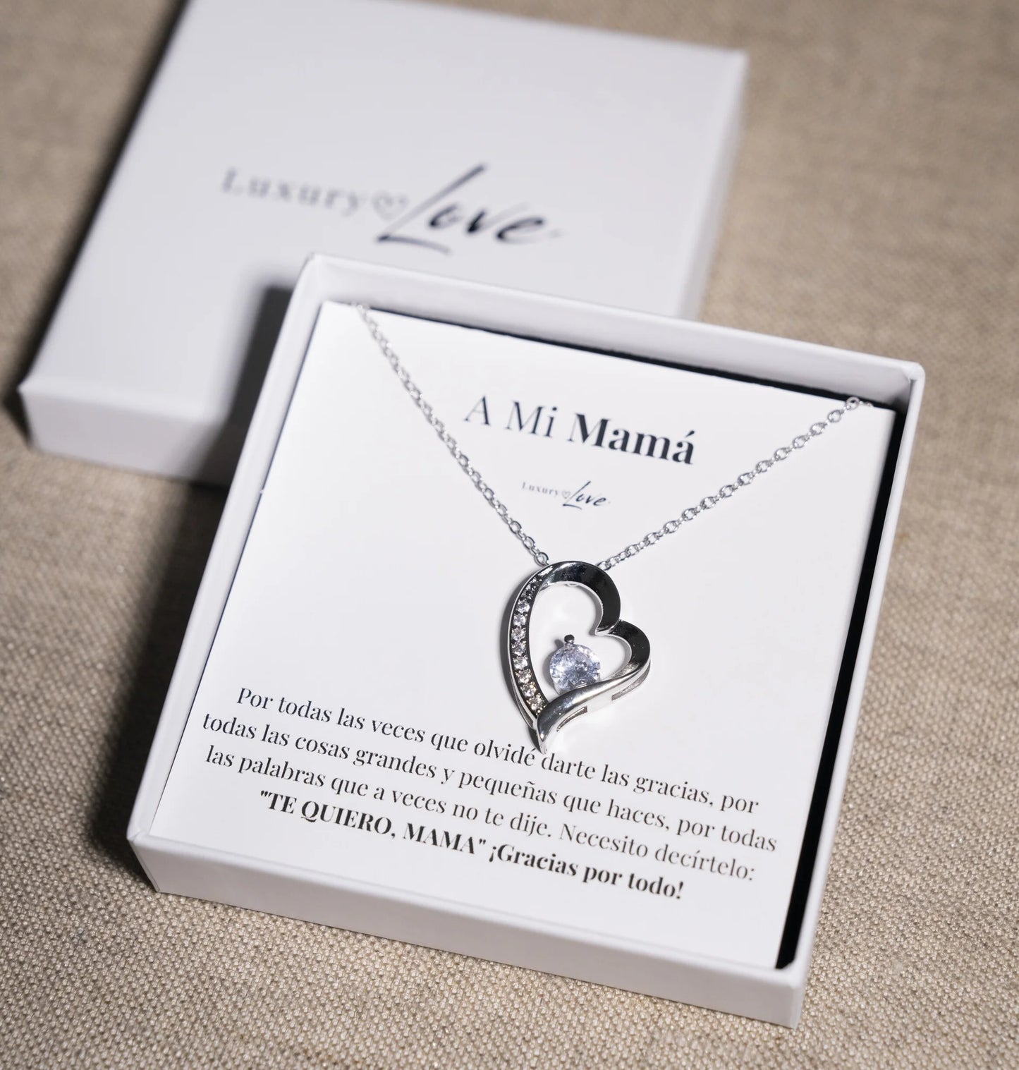 Collar Amor-Eterno para mi Madre-Novia