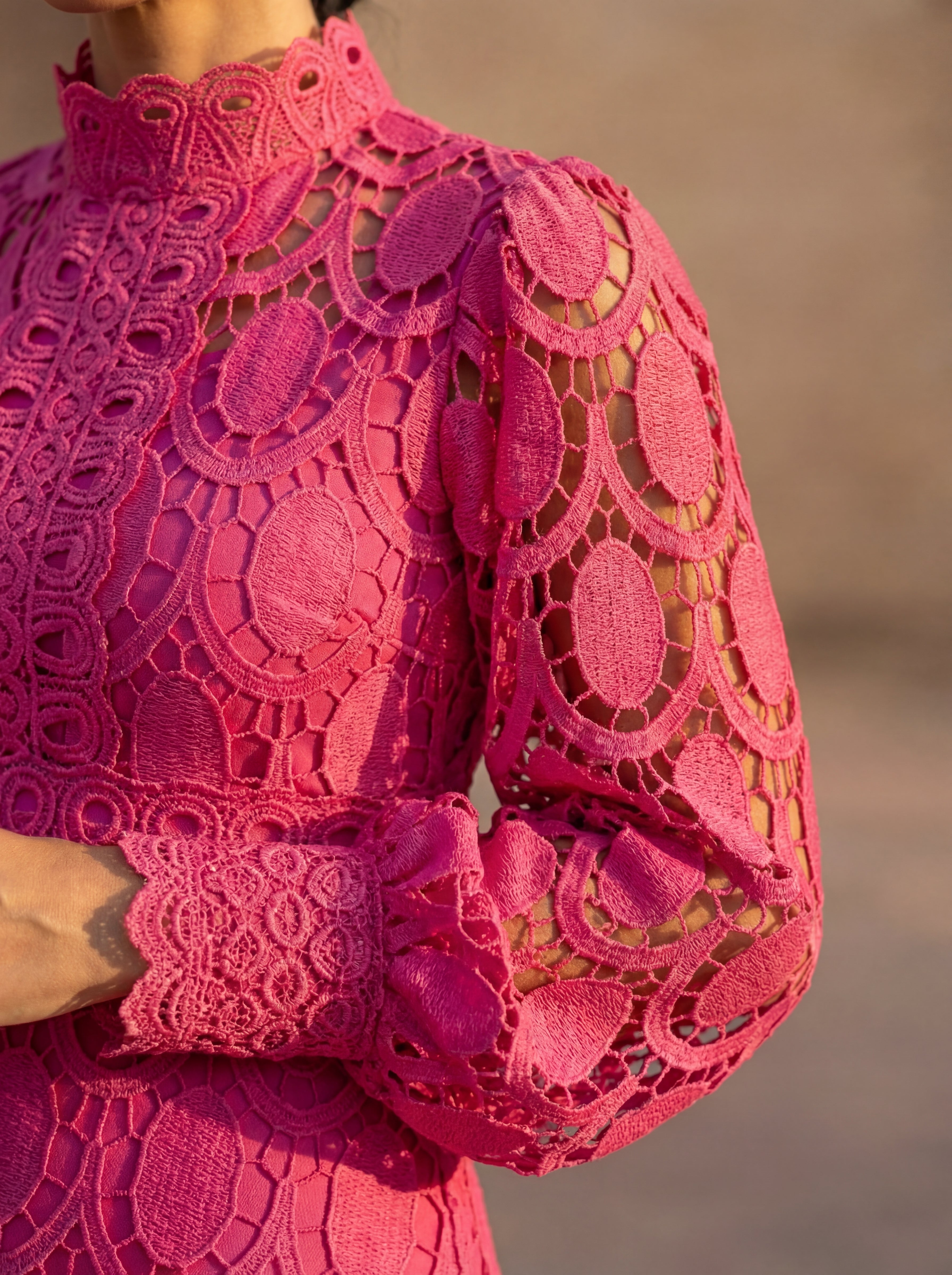 Capricornio - Vestido de Encaje