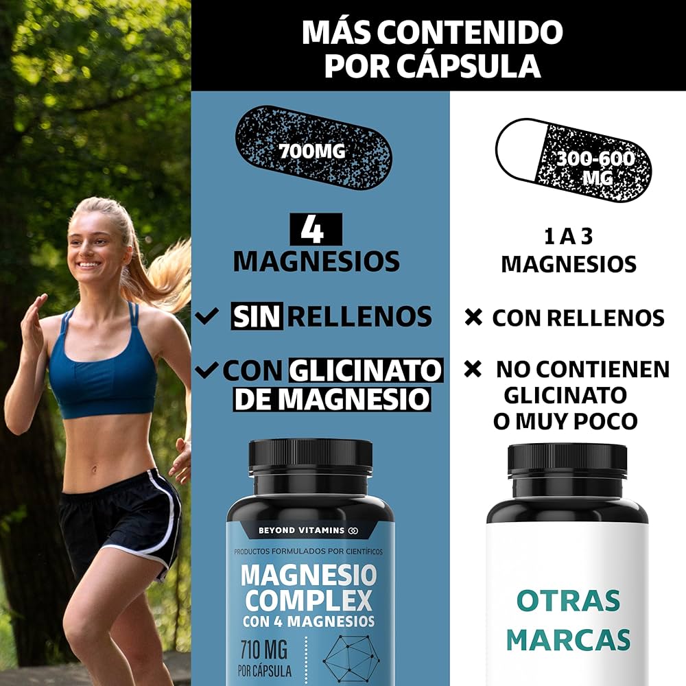 Suplemento Magnesio Complex 60 Capsulas