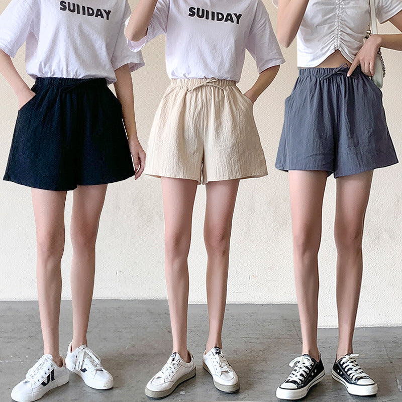 CAROLE™ – Shorts minimalistas de corte relajado