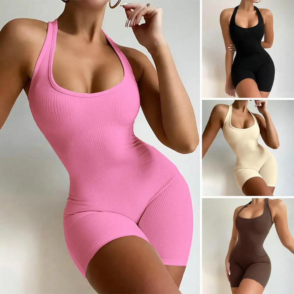 Mono Deportivo Mujer – Yoga y Fitness con Espalda Descubierta