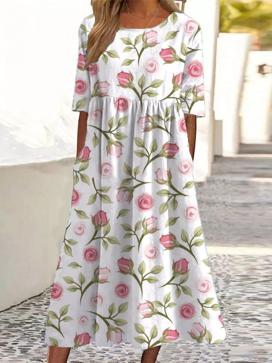 Clara | Vestido midi holgado