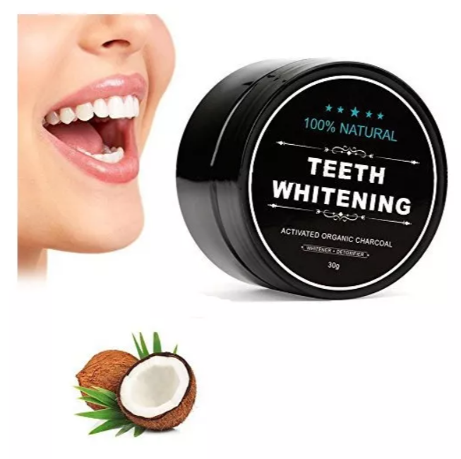 Blanqueador Dental Natural – Carbón Activo de Coco 100% Puro | Blanqueamiento y Salud Bucal