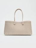 LINDSAY™ - Bolso tote tejido elegante para uso diario casual