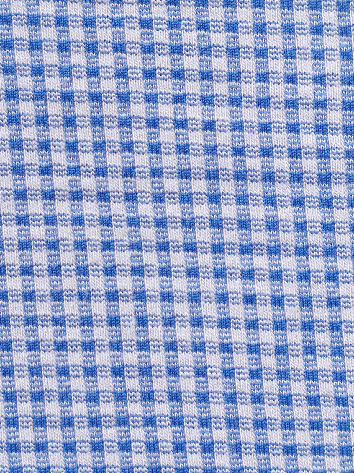 Conjunto de bikini pequeño a cuadros azul vintage